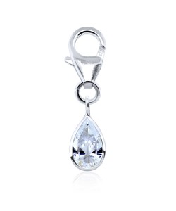 Silver Charms Bezel Gems CH-84-5x7